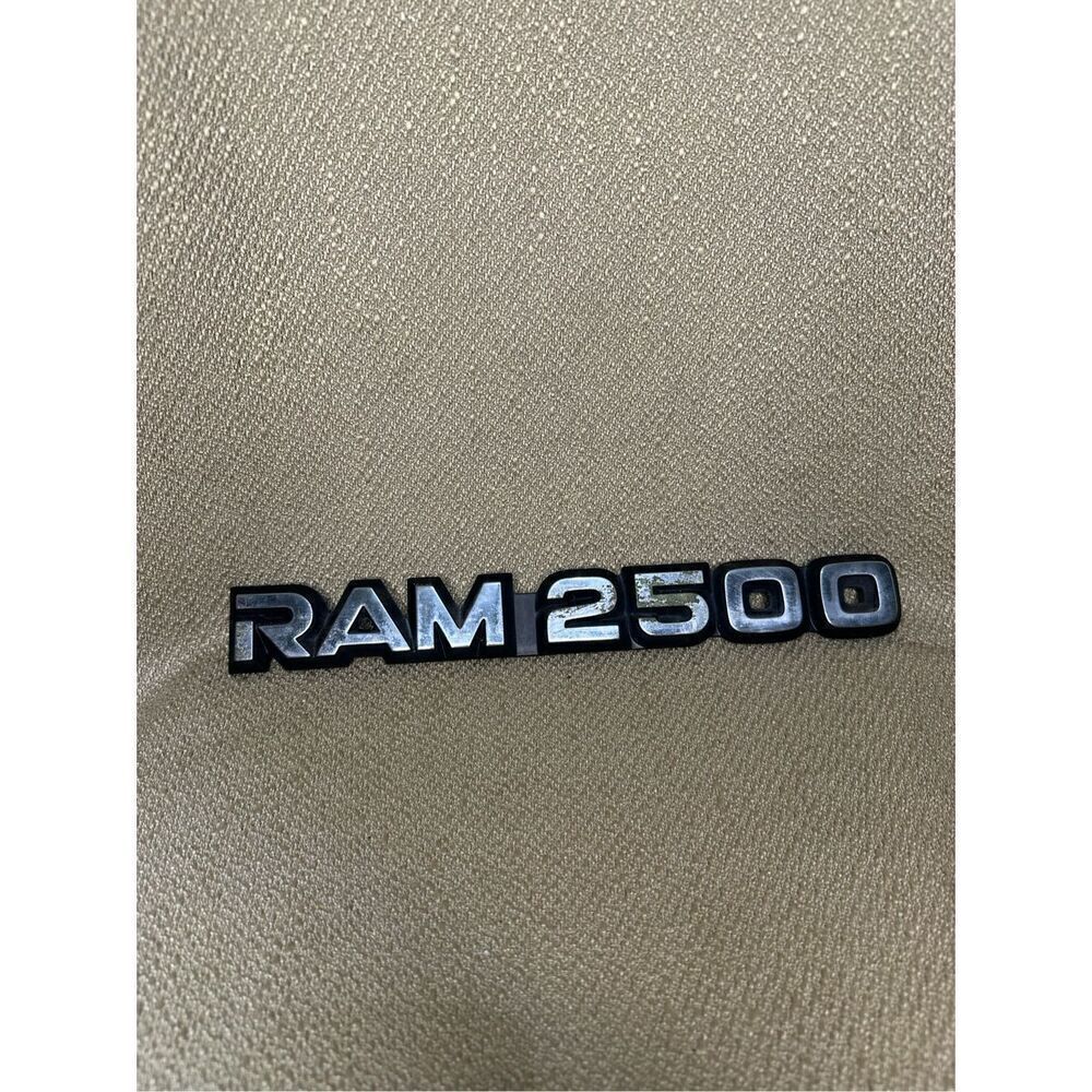 Dodge Ram 2500 RH Emblem 85501-C Chrome Used Condition genuine part